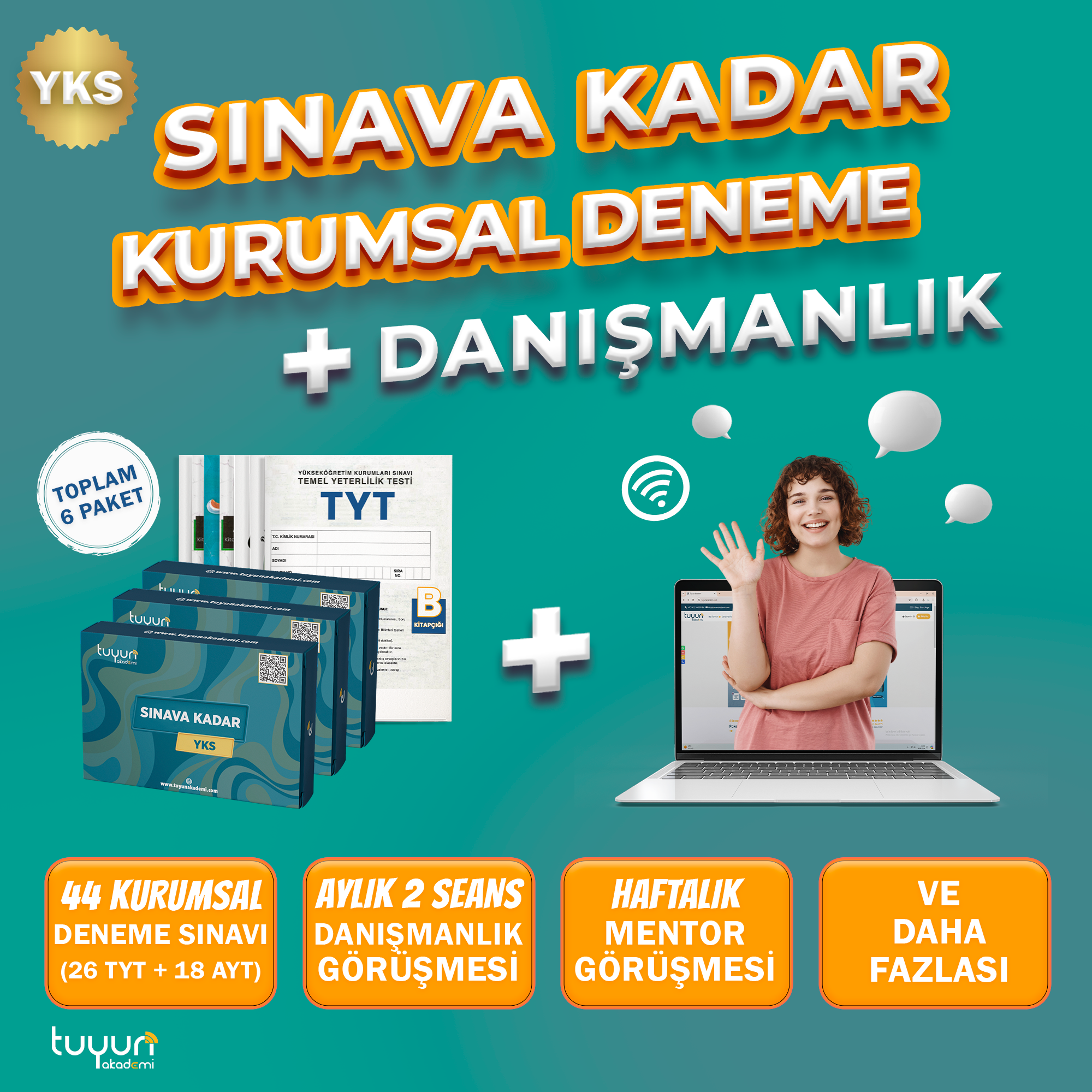 2025 SINAVA KADAR YKS KURUMSAL DENEME+ DANIŞMANLIK